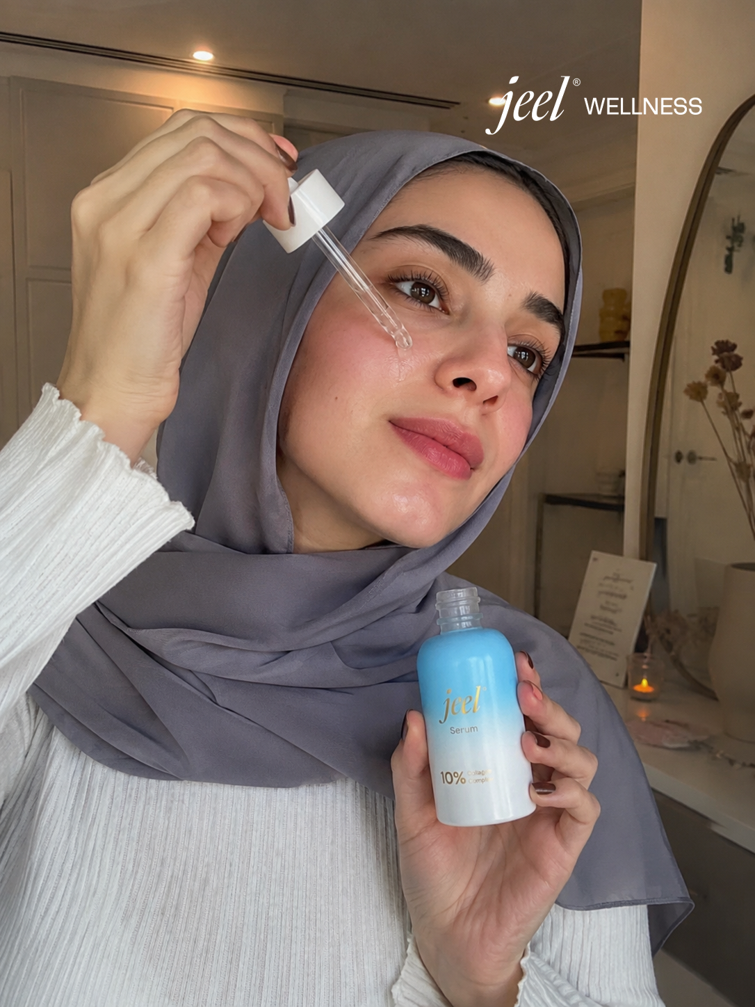 Jeel Serum moment